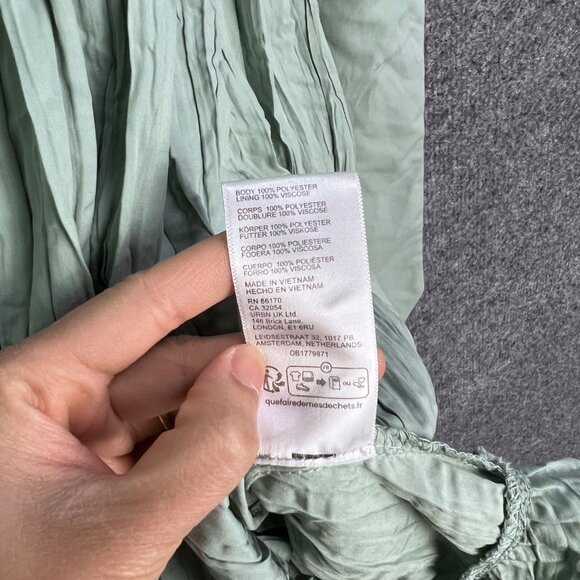 Kimchi Blue Women XS  Claudette Crinkle Babydoll‎ Mini Dress - Picture 8 of 11